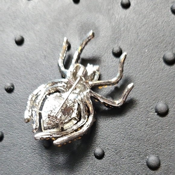 Spider Brooches Set with Gem Accents - Picture 7 of 7